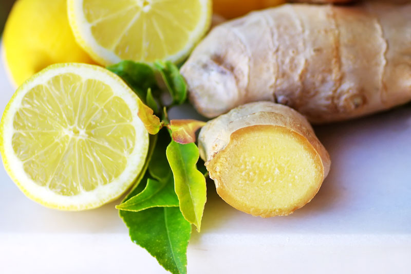 Beneficios del limón y el jengibre